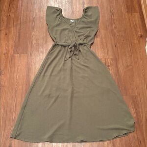 NWOT Maurice’s dress, size M, olive green